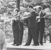 L-R: Ralph, Al Elliott, Carter, George Shuffler - 4th July 1961. Photo by Phil Specht.