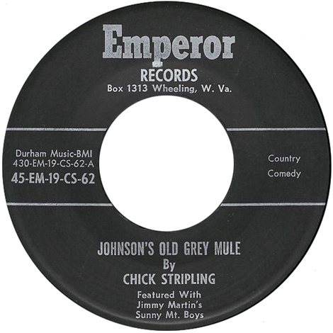 Johnson's Old Grey Mule
