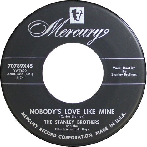 Nobody's Love Is Like Mine (45)