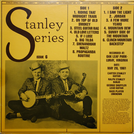 Stanley Series, Vol. 2 No. 2