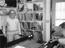 Ralph and Ray Davis in the studio 1996
