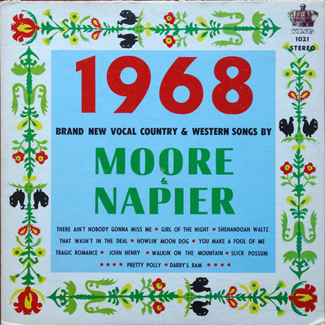 1968: Brand New Vocal Country And Western Songs